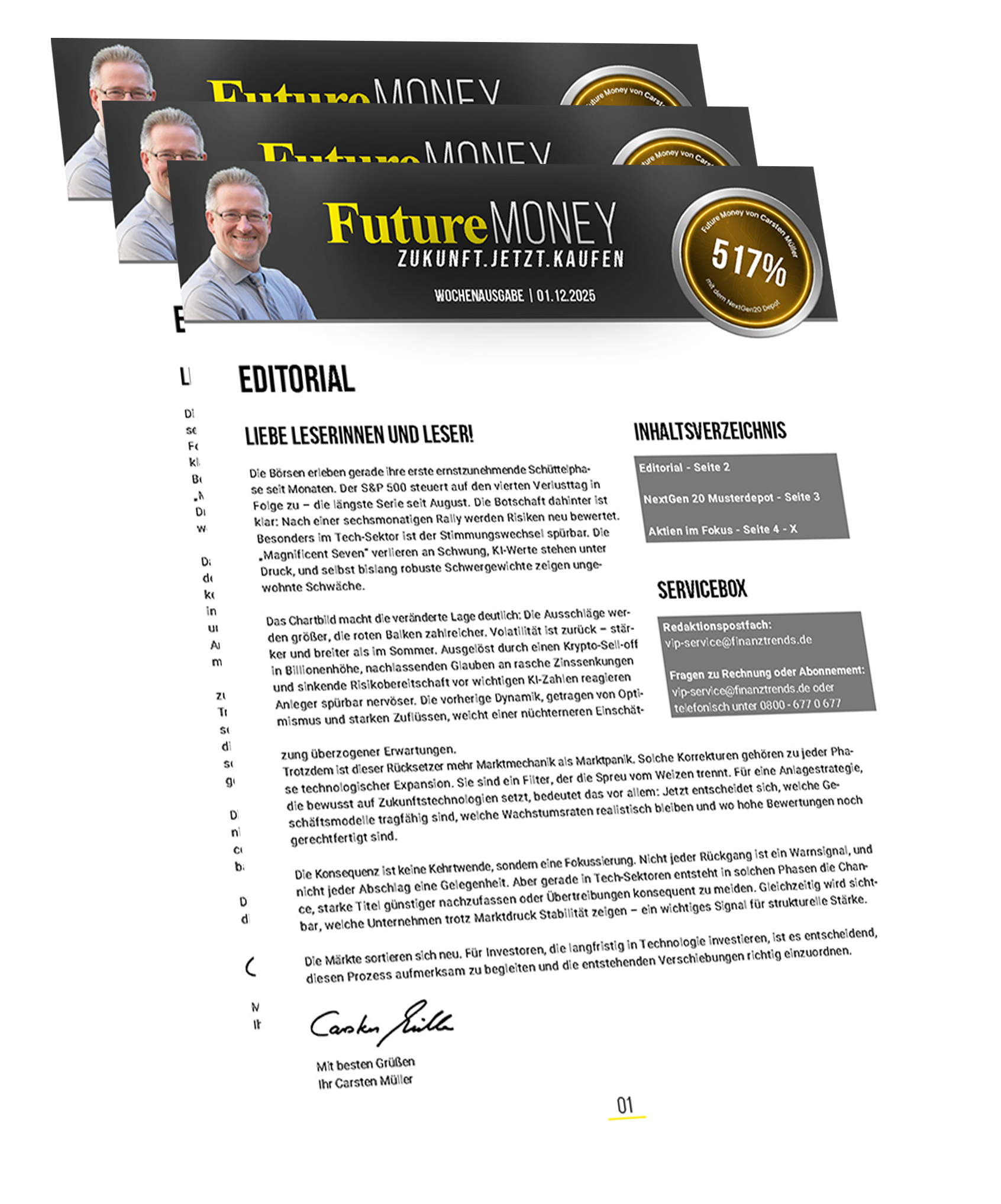 Future Money Ausgabe